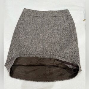 Banana Republic Gray Mini Skirt